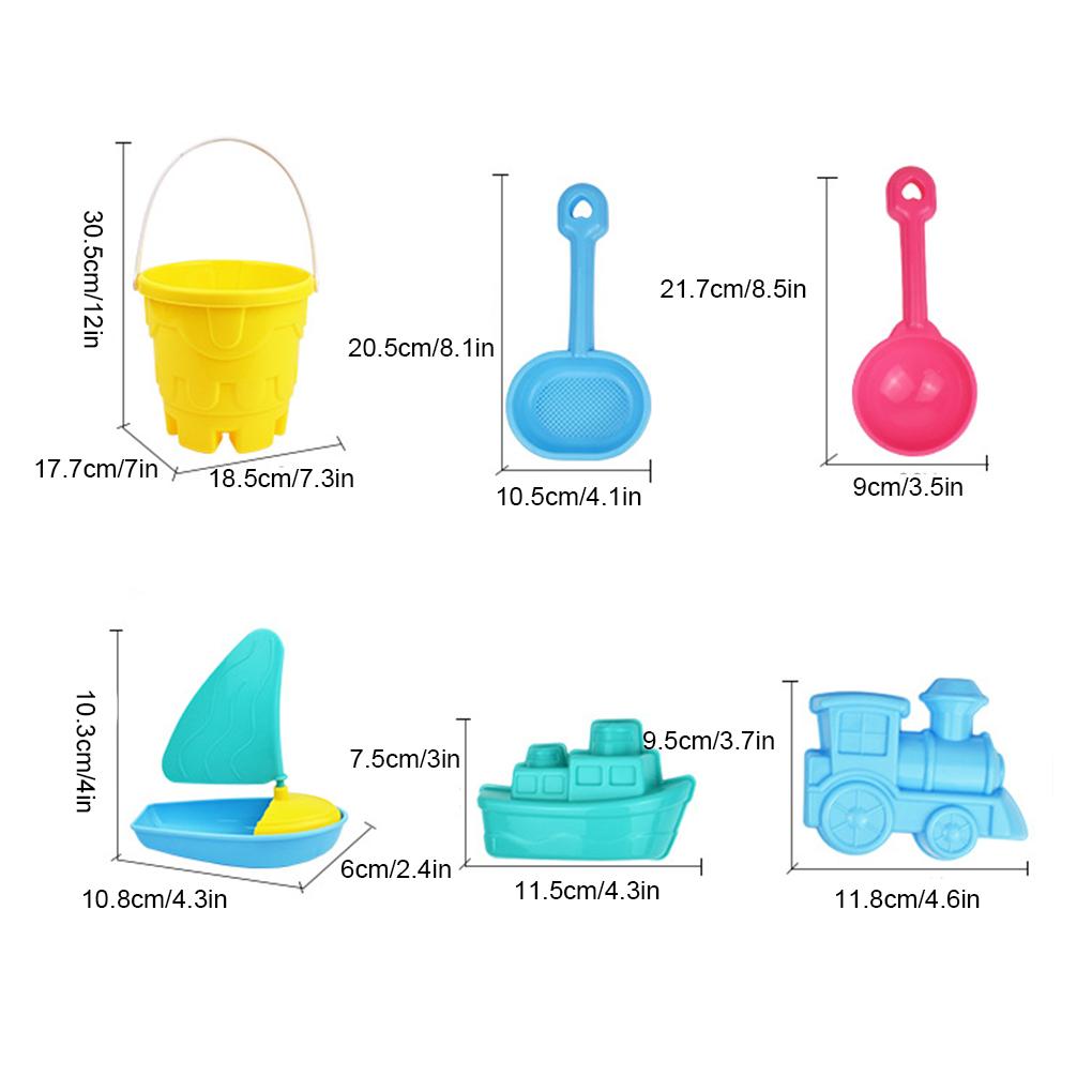 Пляжная игрушка Набор для копания песка Песок Игрушка для детей Образовательные — фото 3