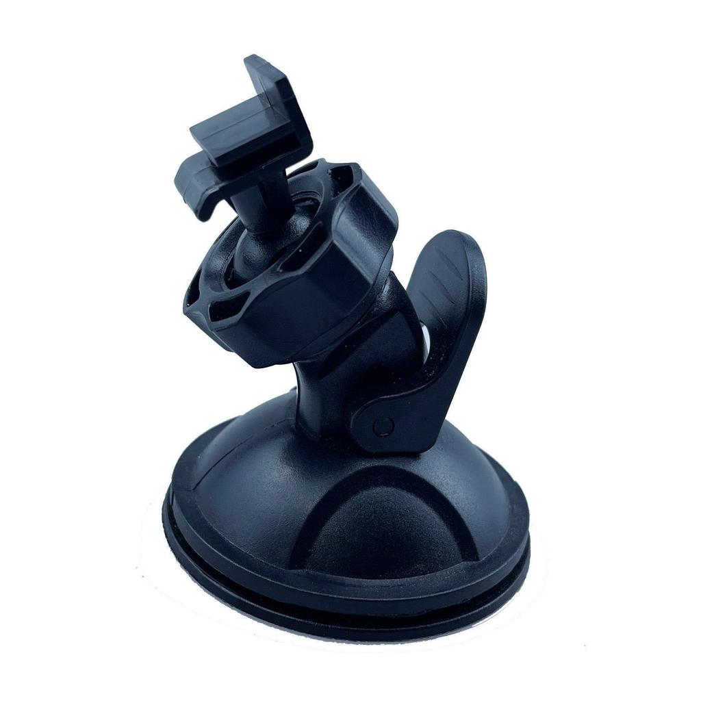 Universal 360° Rotating Dash Cam Mount with L-Shaped Silicone Suction Cup