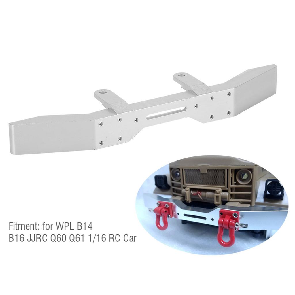 RC Model Car & Truck Upgrade Parts Metal Front Bumper for WPL B14 B16 JJRC Q60 Q61 1 16 RC Car