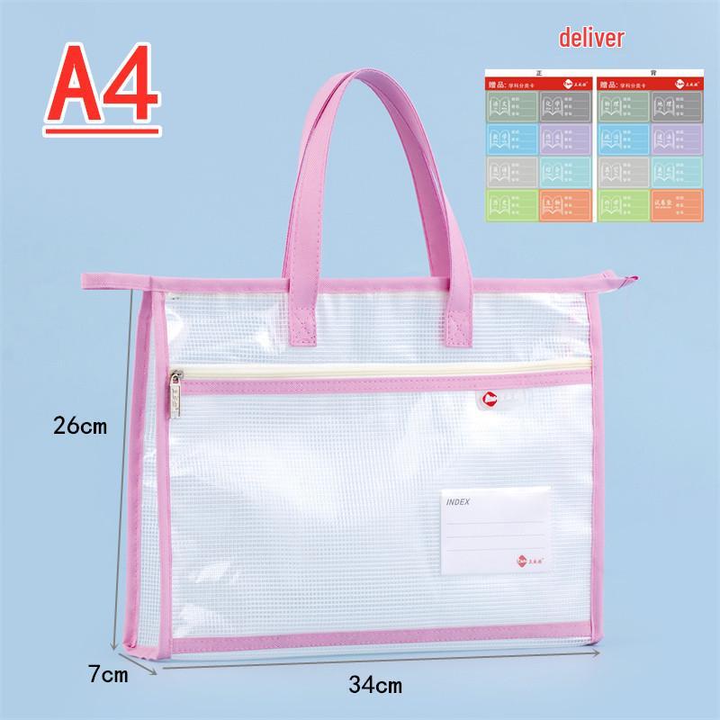 

Multi-layer Waterproof A3 and A4 Art Tote Bag with Zipper and Large Capacity