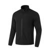 Li-Ning Solid Color Hooded Zip Jacket Men Jackets Black AWBU007-1