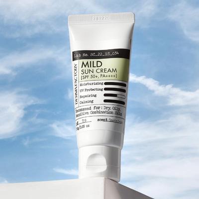 Dermafactory Creme solar suave 50g FPS50+, PA++++