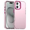 For iPhone 17 Case PC+TPU+PET Matte Anti-Drop Phone Back Cover