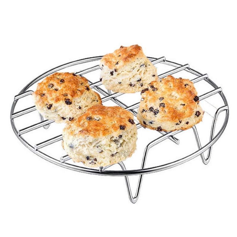 Stainless Steel Cookware Steamer Rack Cooking Baking Pot Stand AirfryerGrill Food Accessories Kitchen Steaming Racks Grid