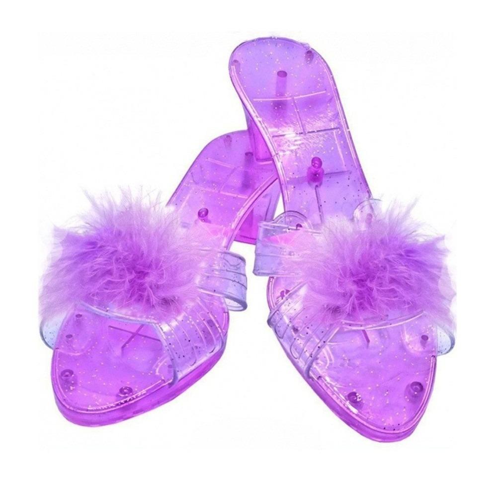 

Pretend Play House Games Princess Crystal Shoes For Stage Masquerade Special Occasion Decorators Children S
