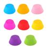 12/24Pcs Silicone Cup Cake Tool Bakeware Baking Mold Cupcake and Muffin for Cake Making Kitchen