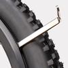 Set da 3 pezzi Leva per pneumatici da bicicletta Mountain bike Leva in metallo Leva per pneumatici esterni Attrezzo per rimuovere la leva per pneumatici Strumento per la riparazione delle ruote della bicicletta