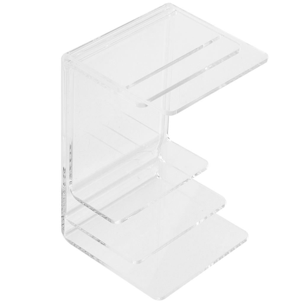 3pcs   Set Acrylic Doll Toy Figure Display Riser Rack Transparent Jewelry Display Stand