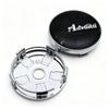 4pcs Advanti Racing Logo Emblem Car Wheel Center Caps O.D 60MM Clips 56MM Wheels Hub Dust Cap Rim Hubcaps Cover Car Accessories