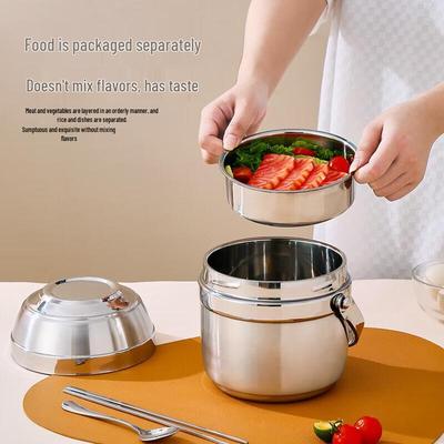 Best Stainless Steel Double-Layer Insulated Lunch Box