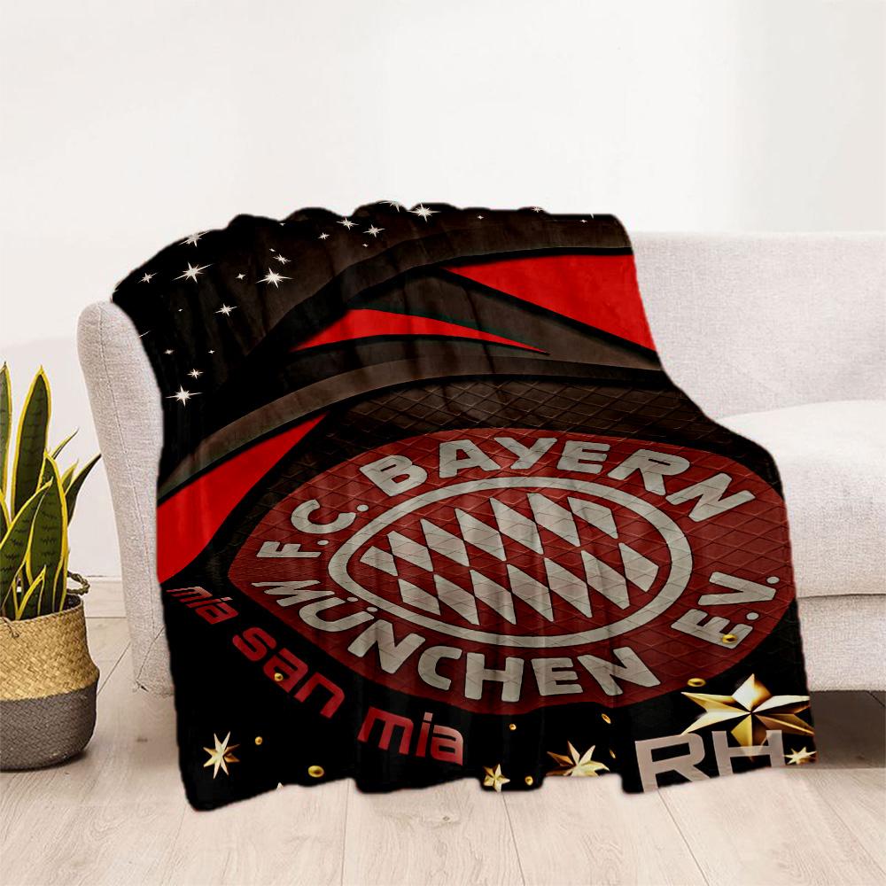 Bayern Munich Blanket Ultra-Soft Suitable for Office Livingroom Chair for All Seasons Warmthful Decor Gifts For Family Or Friends