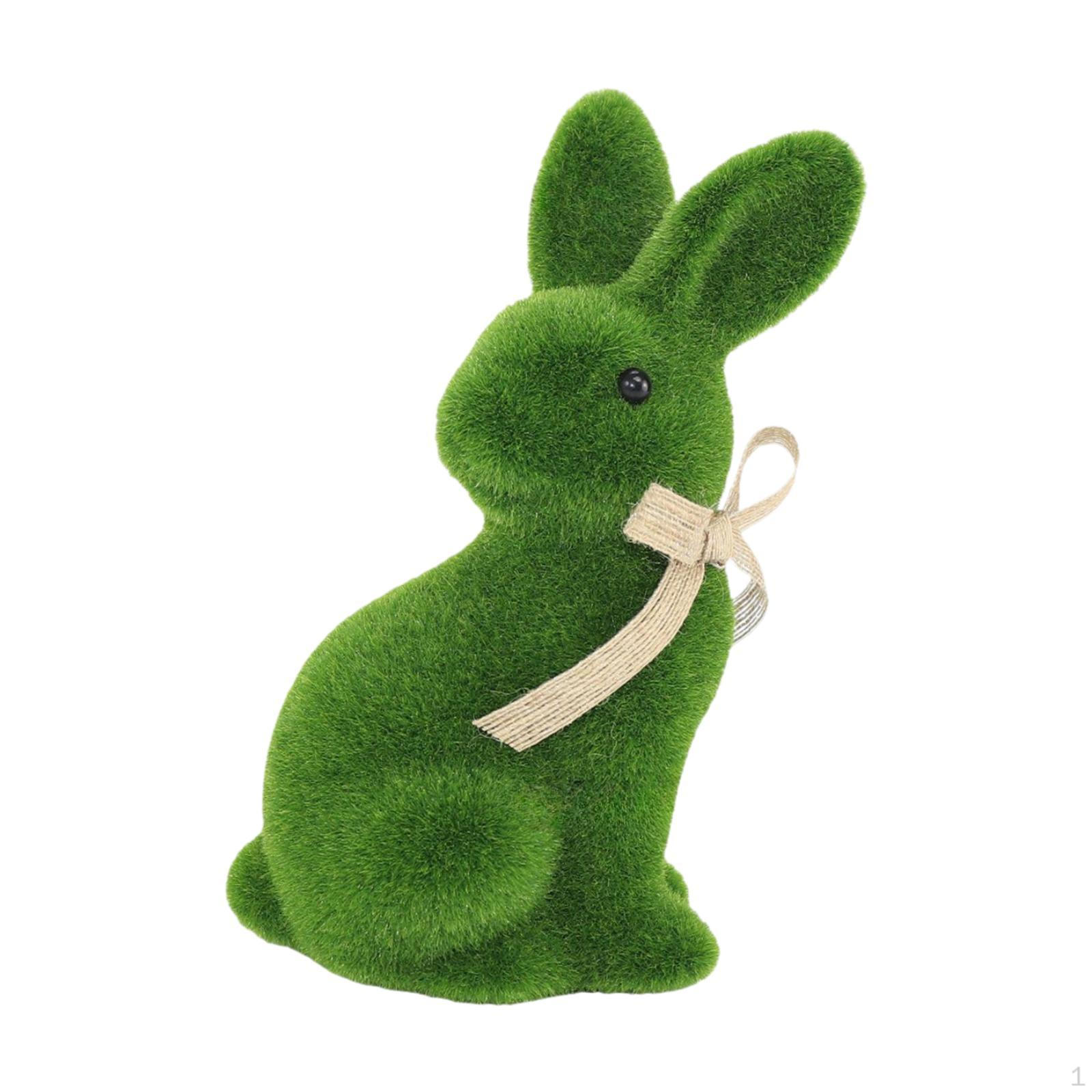 

Статуэтка пасхального кролика, скульптура животного, творческое искусство, украшение, статуя для праздников, гостиная Style A