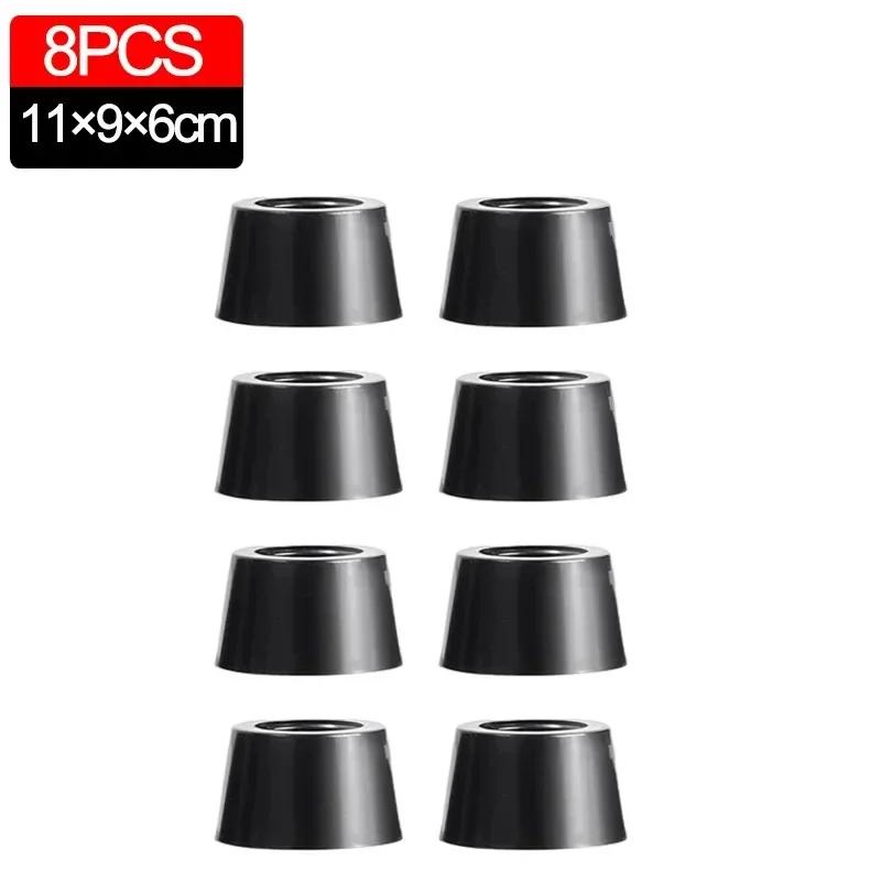 80/8Pcs Rubber Pads Floor Protectors Table Chair Furniture Leg Cover Speaker Cabinet Bottom Bumper Cutting Board Foot Cushion