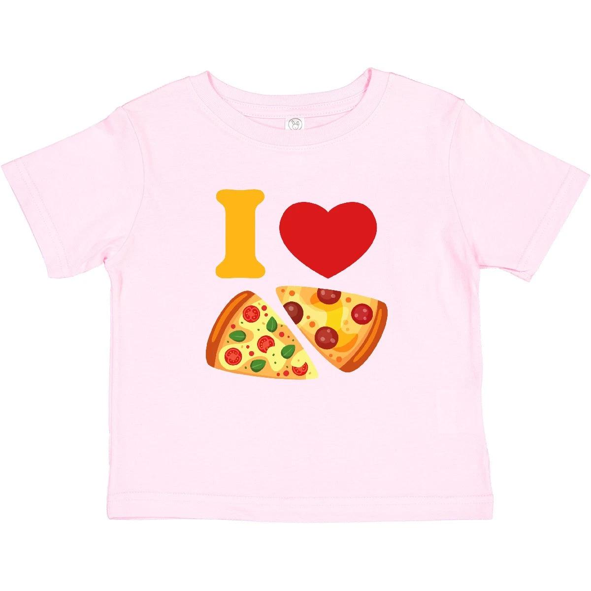 Inktastic I Love Pizza Baby T-Shirt Cheese Pie Idea From Unisex Cooking Chef 140
