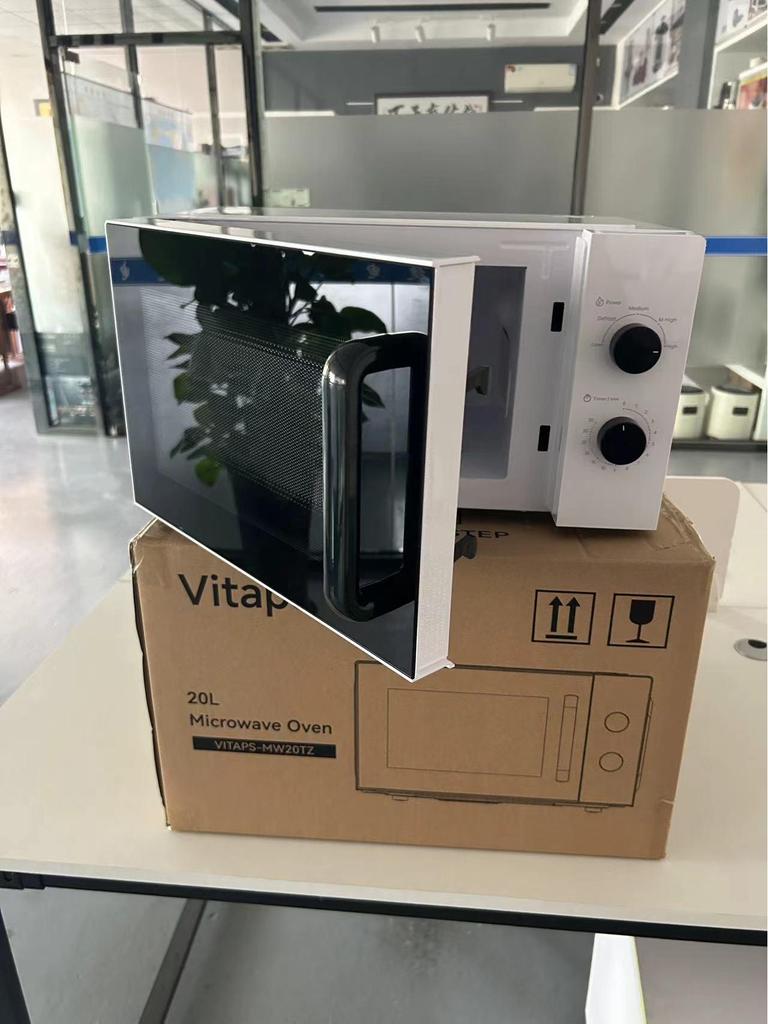 25L European Standard Multi-Function Turntable Microwave Oven