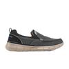 Skechers Del Retto Mesh Canvas Fabric Tucano Versatile Fashion Splicing Low-Top Casual Shoes Men sneaker Black 210465-BLK