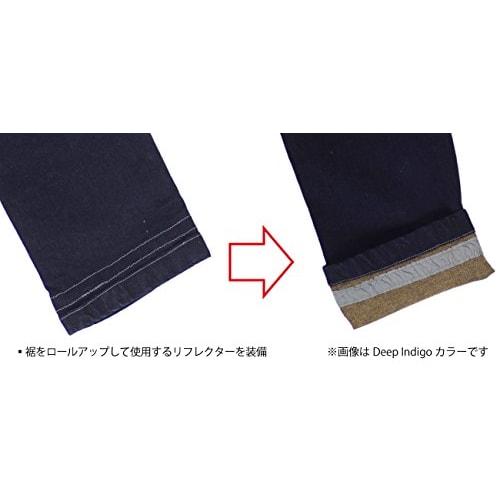 KOMINE Motorcycle Jeans Deep Indigo M WJ-737S Protector for Spring, Summer, and Autumn CE Standard Level 2 Stretch Material
