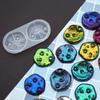 Falling Stone Silicone Mold with Holes Galaxy Silicone Mold Resin Space Jewelry DIY Soft Mold UV Resin Jewelry Molds