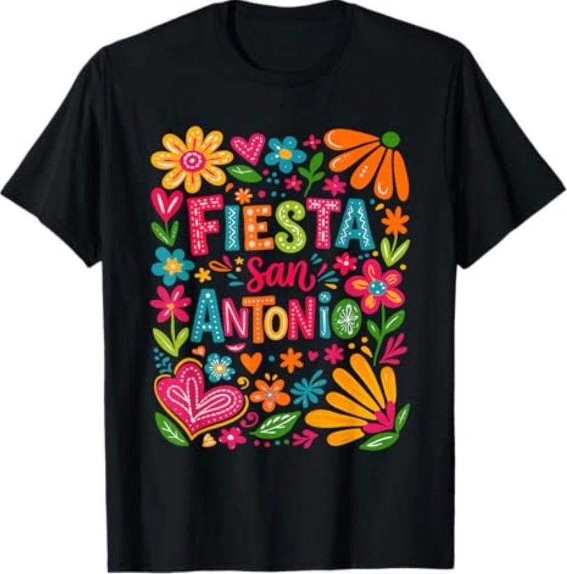 Fiesta Squad San Antonio Texas Cinco De Mayo Lets Fiesta T-Shirt M