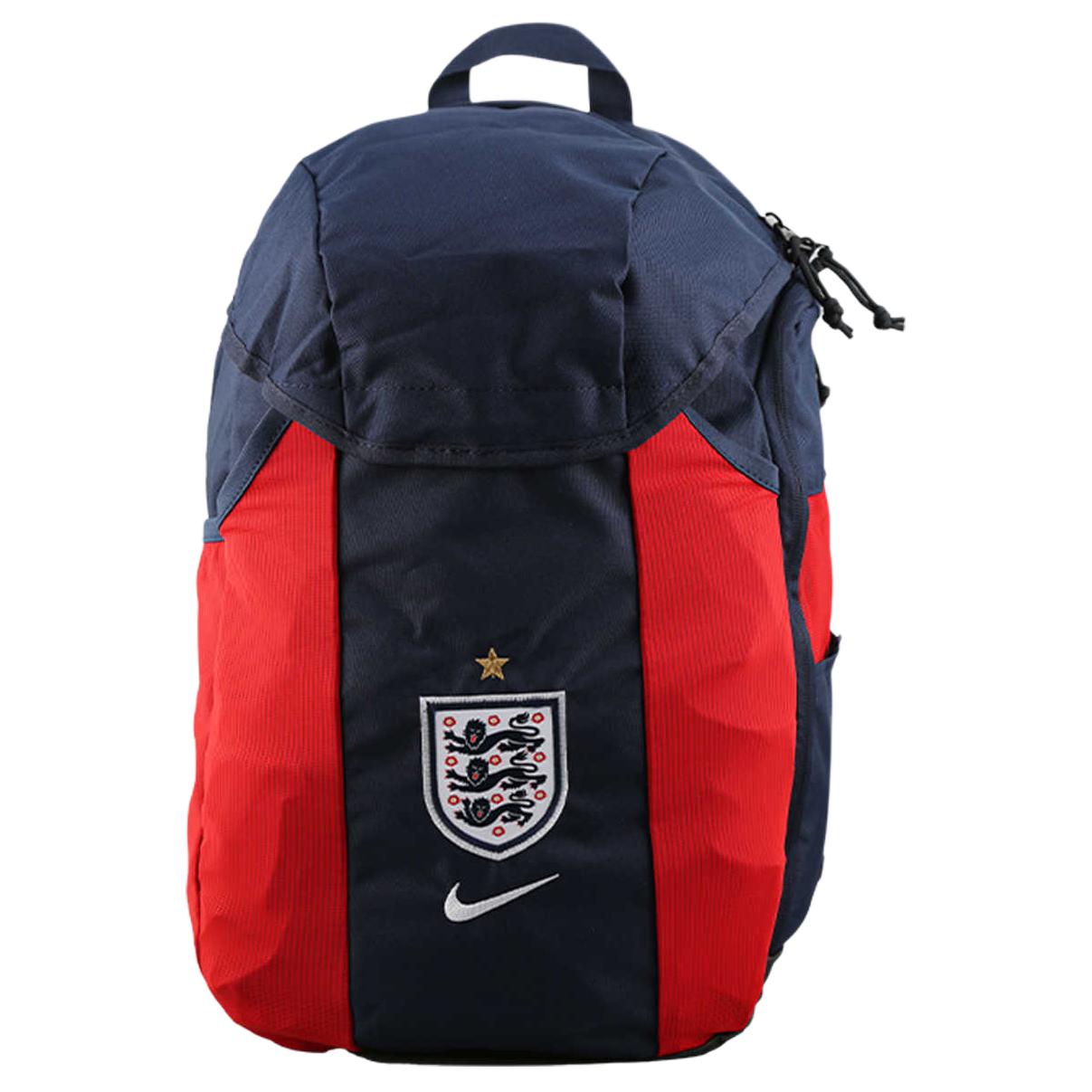Nike X England Mens Football National Team Collaboration 12L Classic Logo Polyester Backpack Unisex Backpack Blue IQ6997-451 Blue