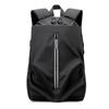 Polyester Student Schoolbag Women's Campus Backpack Simple Men's Backpack Travel Leisure Bag Air Cushion Shoulder