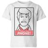 T-shirt Scooby Doo Tiens le Téléphone pour Enfants - Blanc - 3-4 Ans
