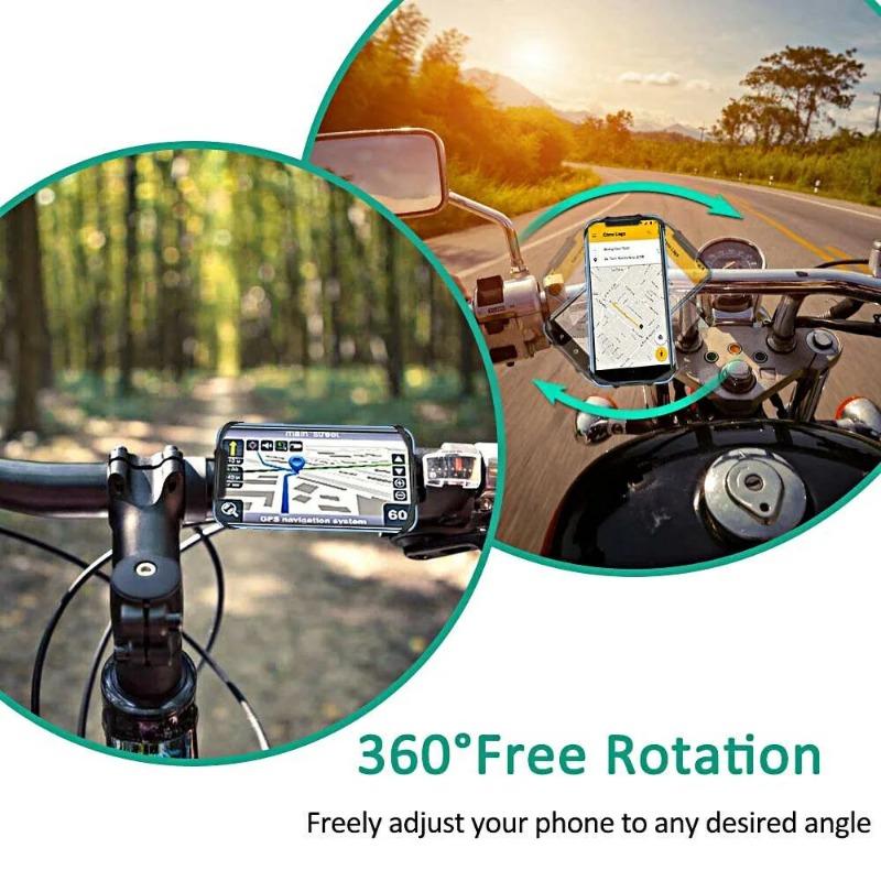 Soporte para Teléfono de Bicicleta Soporte para Teléfono Móvil de Bicicleta Soporte para Motocicleta Suporte Celular Para iPhone Samsung Xiaomi Gsm Houder Fiets