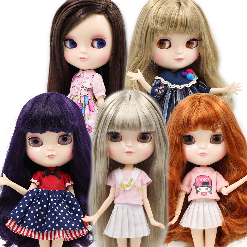 DBS ICY bjd panenka 1/6 30cm hračka C-cup azone tělo kloubové tělo přirozená pleť nahá panenka hračka dárek pro dívky anime náhodné barvy očí