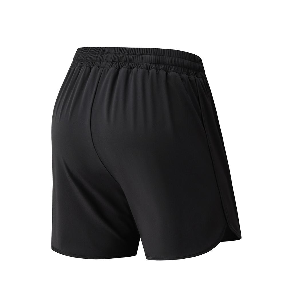 Anta Womens Woven Sports Shorts Summer 2026 Casual Women Shorts Basic-Black 962627506-3