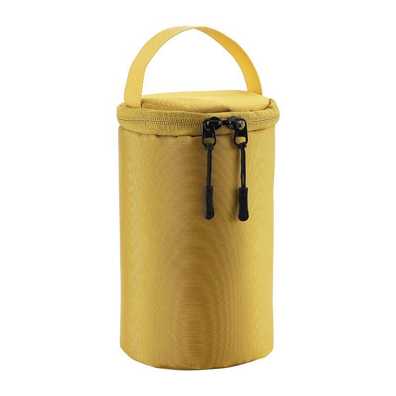 Outdoor Round Cylinder Gas Lantern Storage Bag – Portable, Anti-Collision Pouch for Camping