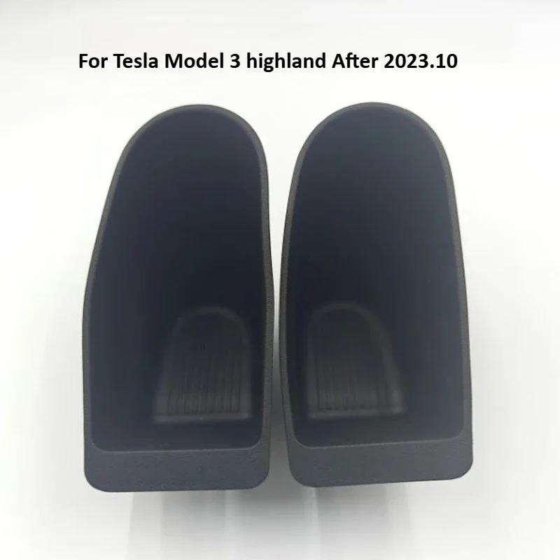 Trash Can for Tesla Model Y Juniper/Model 3 2026 Storage Buckets Driver Passenger Doors Organization Storage Box Car Accessories