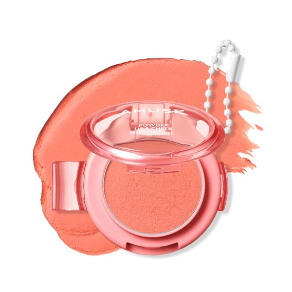 

[AMUSE Official] Powder Lip & Cheek (13 colors total) 04 Honey Me