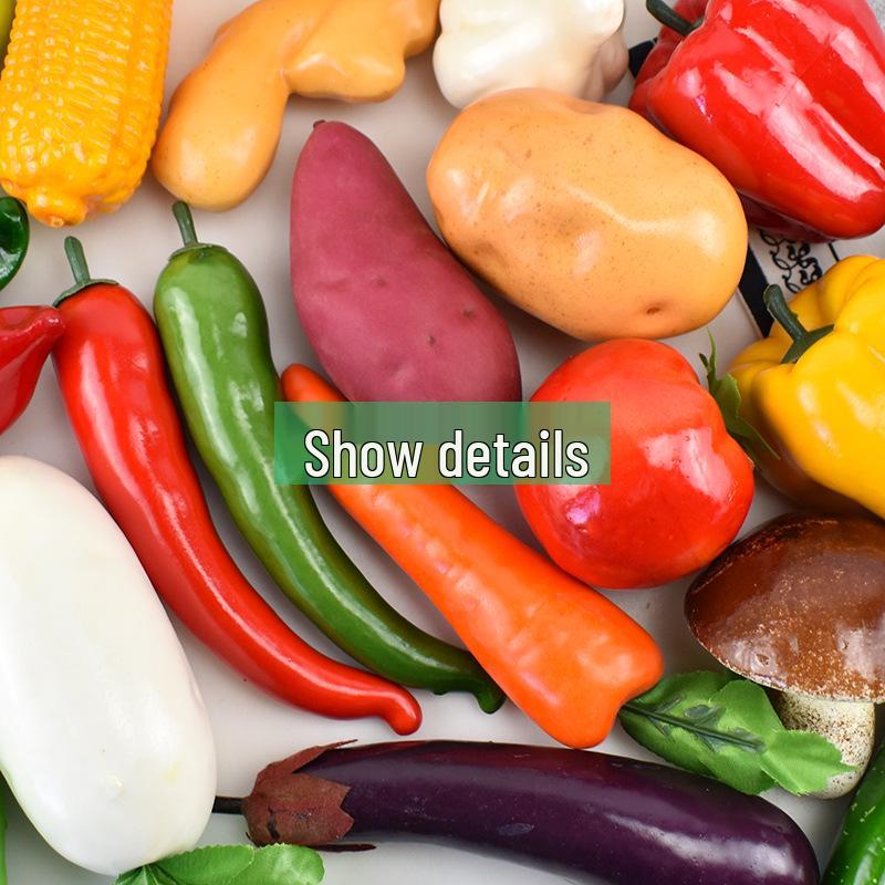 Model Foam Fake Vegetable and Fruit Display Props - Children's Toy Decoration