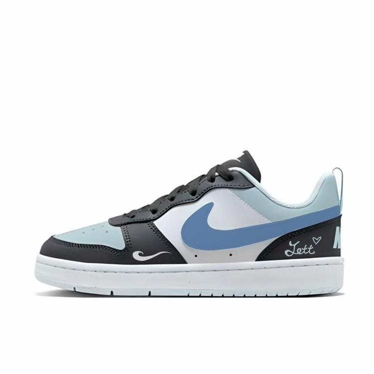 

Nike Court Borough Slip Resistant Abrasion Resistant Low top Skateboard Shoes Women s Black HQ3258-060(Team352-) 38.5