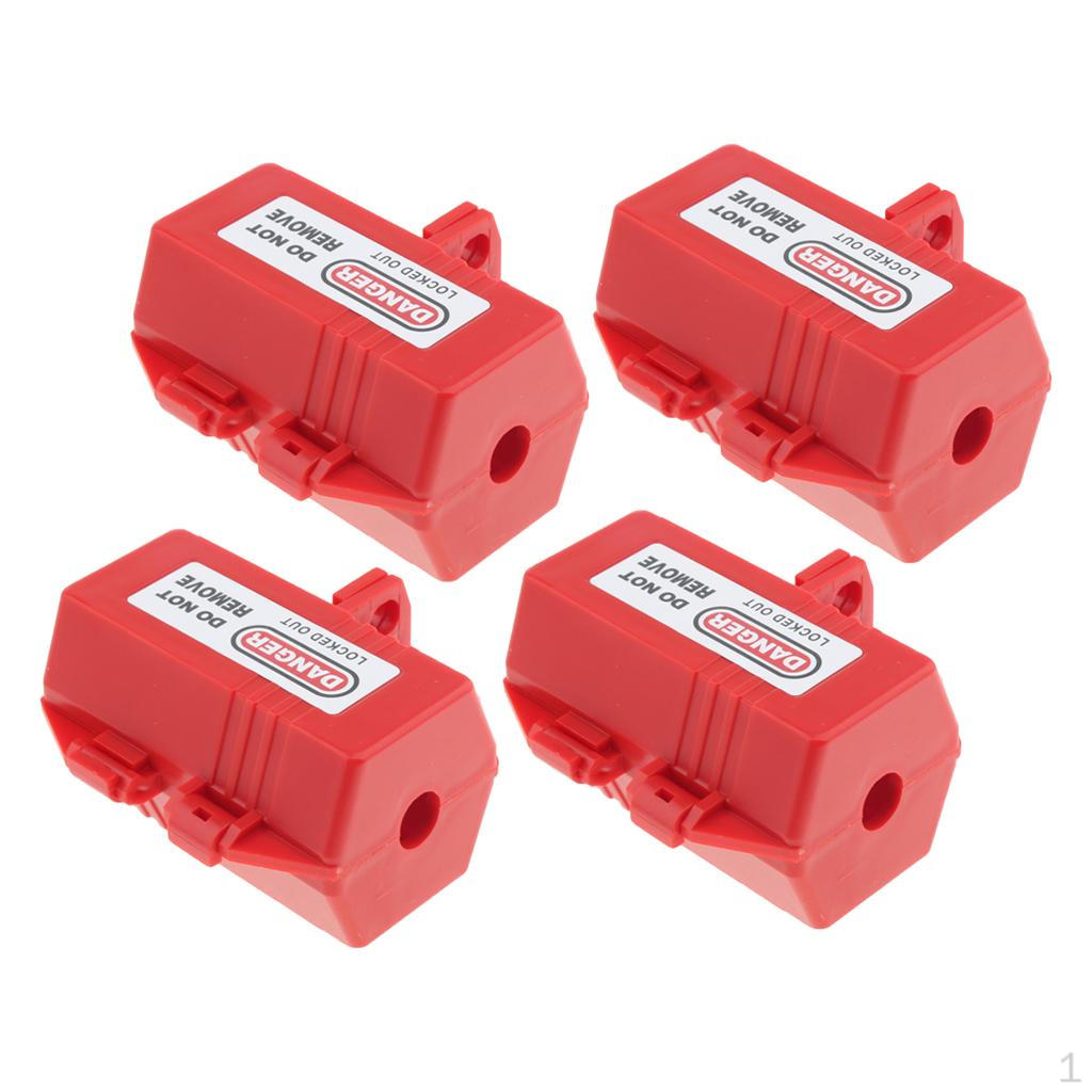 

Pack of 4 Heavy Duty Safety Electrical Plastic
