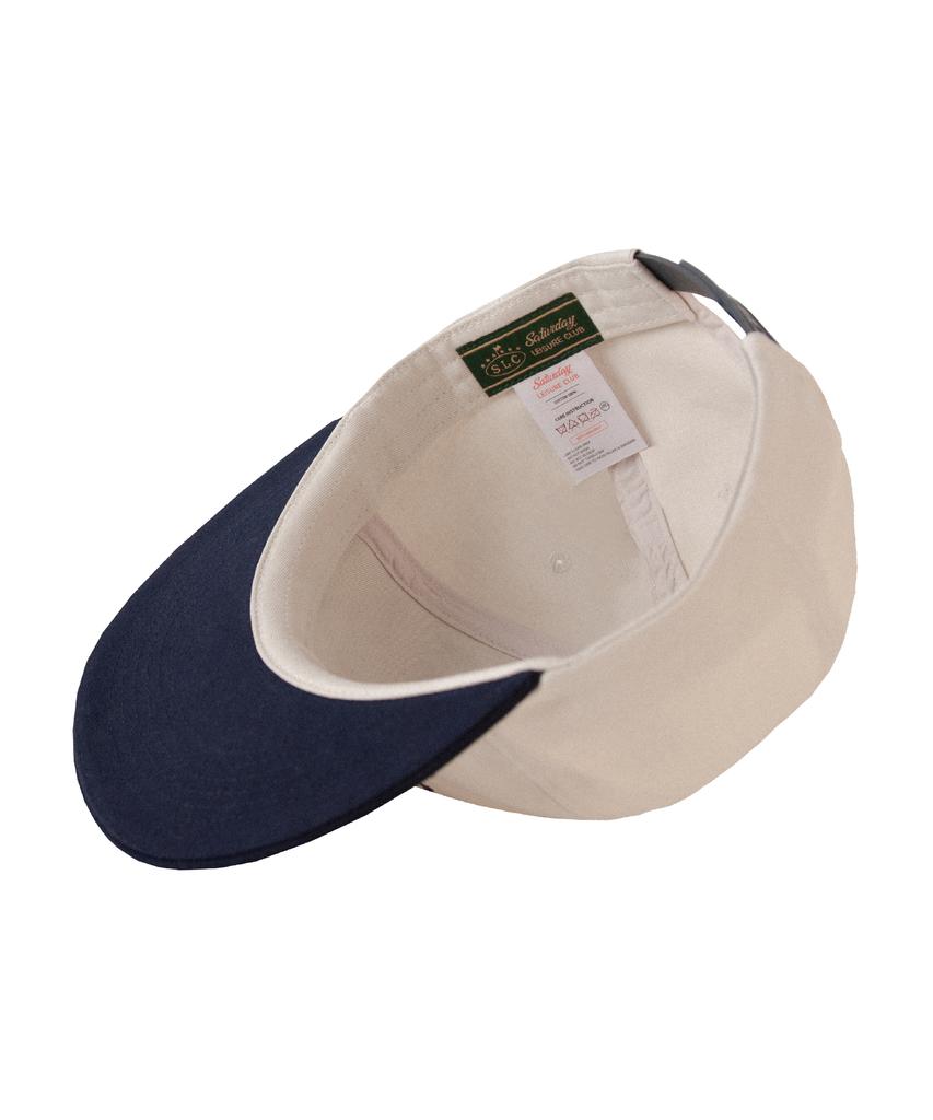 Seleodeilejeokeulleob Leisure Ball Cap - Navy & Ivory