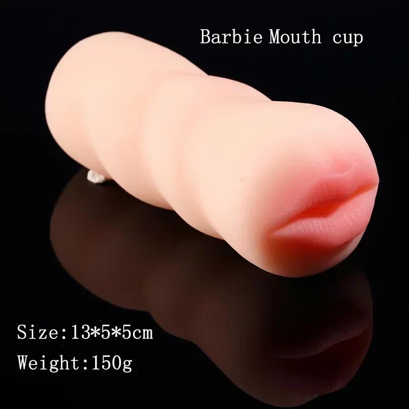 Vagina for Men Toy Sex Toys 4D Realistic Anal Oral Deep Throat Male Masturbator Silicone Artificial Vagina Mouth Erotics Anus