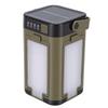 Solar Camping Lantern Rechargeable LED Camping Tent Lamp with 4 Leaf Water Proof Adjustable Brightness for Hiking