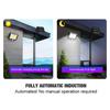 100COB Solar Energy Wall Mounted Night Lamp Motion Light Sensor Outdoor Waterproof Garden Security Light