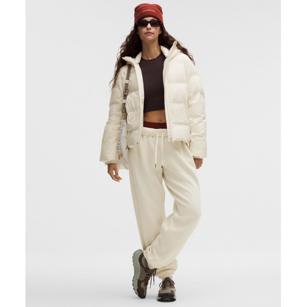 Lululemon Slush Hour 600 Down Fill Waterproof Jacket Light Ivory