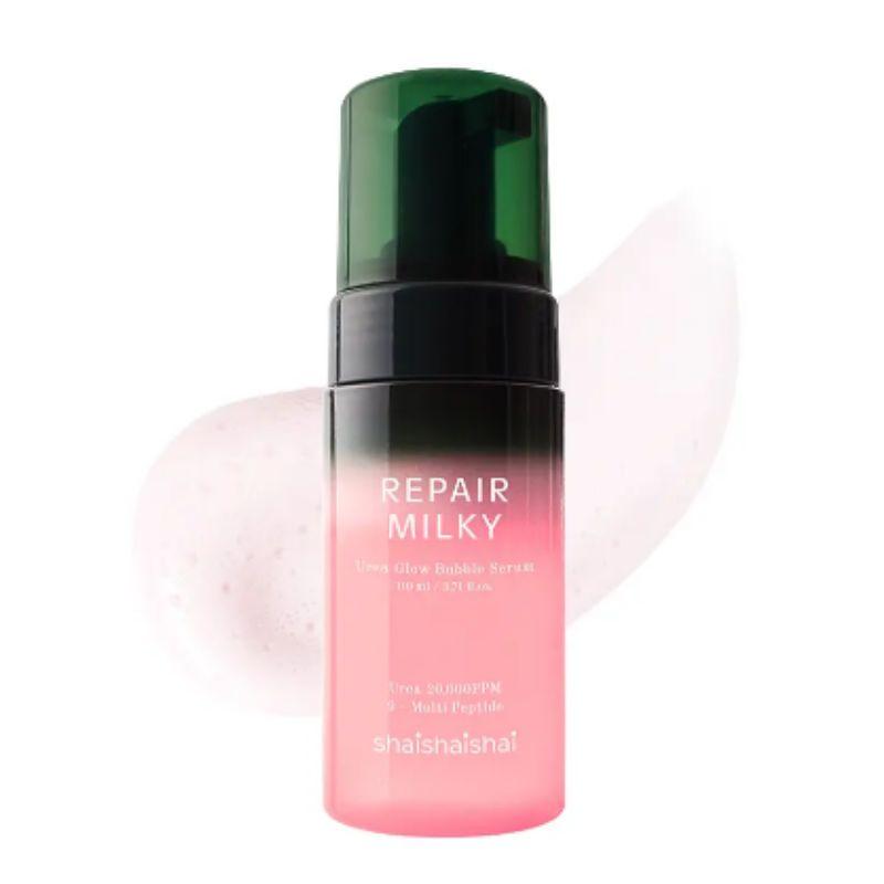 shaishaishai Urea Glow Bubble Serum 110ml – Hydrating Exfoliating Brightening Korean Skincare