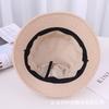 New Cotton and Linen Basin Hat Women's Casual Versatile Sunshade Bucket Hat Elegant Bow Wide Brim Sunscreen Bucket Hat
