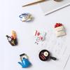 Food Simulation Magnetic Cooking Board Stickers Message Sticker Fridge Magnets Note Holder