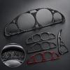 Carbon Fiber Dashboard Trim Frame for BMW 3 Series E46 1998-2004, Multi-Color Interior Decoration Replacement, Auto