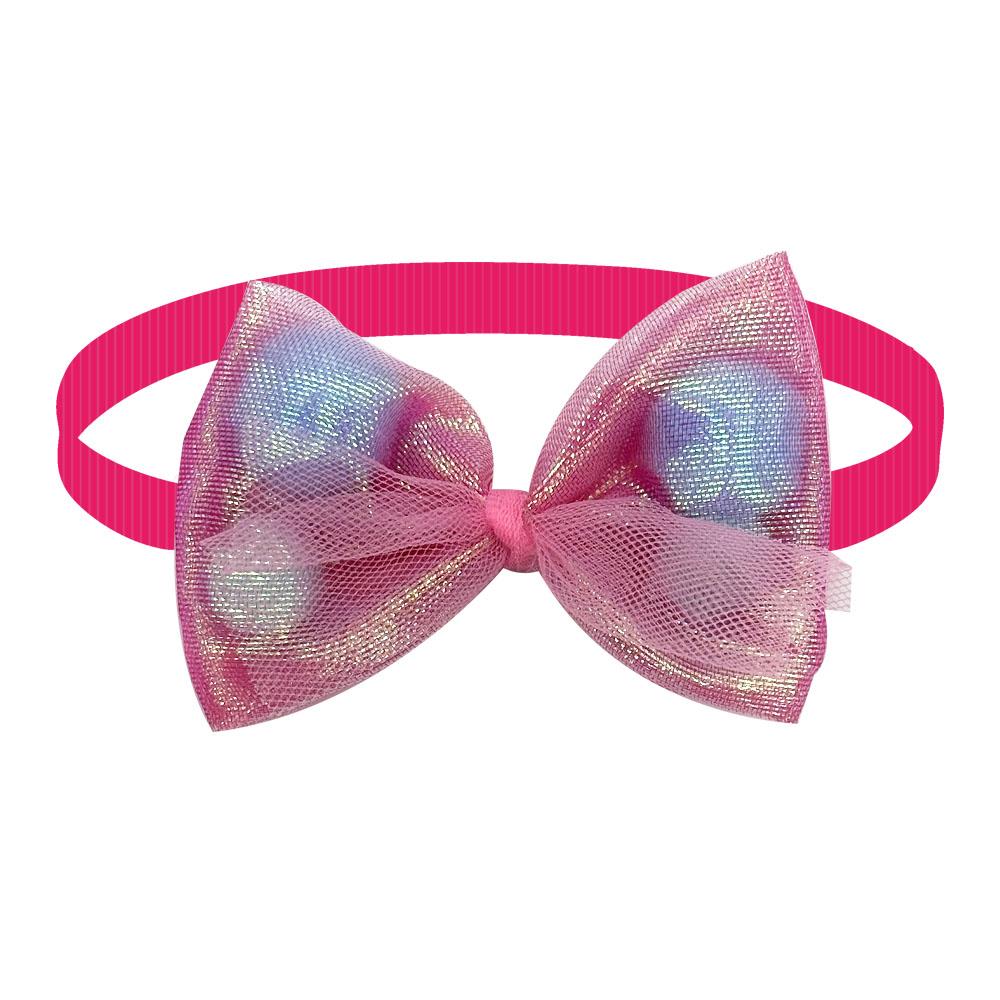 50/100PCS Lace Bow Ties for Small Dog Adjustable Dog Collar Cat Collar Cute Pompoms Bowties for Puppy Dog Grooming Accessories