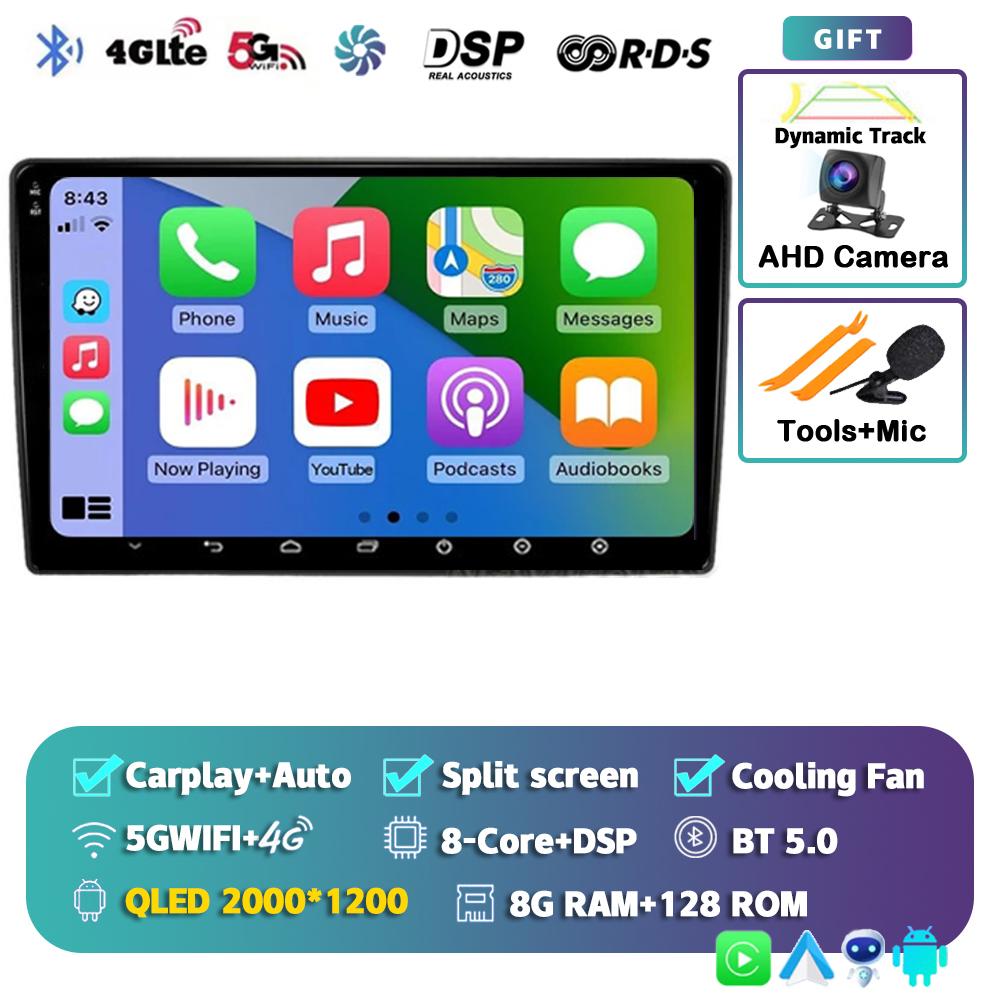 Android 14 Wireless Carplay Auto Car Radio For Citroen C3-XR 2019-2022 Multimedia Video Player Navigation GPS 2 Din Stereo Audio