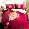 Blitzo Boss Bettwäscheset Einzelbett Zweibettbett Vollbett Queen Size King Size Bettwäscheset Erwachsenes Kinderzimmer Bettbezug-Sets Anime Bettwäsche-Set Bett