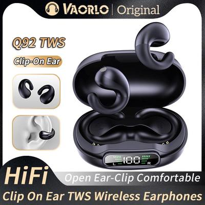 Écouteurs Bluetooth 5.3 Clip Oreille Écouteurs sans Fil HiFi Stéréo Étanche Casque Réduction de Bruit Écouteurs pour Xiaomi