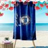 Hertha BSC Berlin Print Beach Towel, Large Soft Quick Dry Towel for Beach Camping Swimming