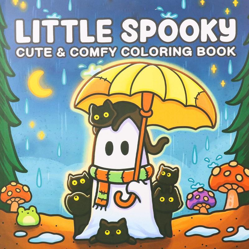 Cross-Border Adult & Teen Coloring Book: Cute Animal Characters for Easy Coloring